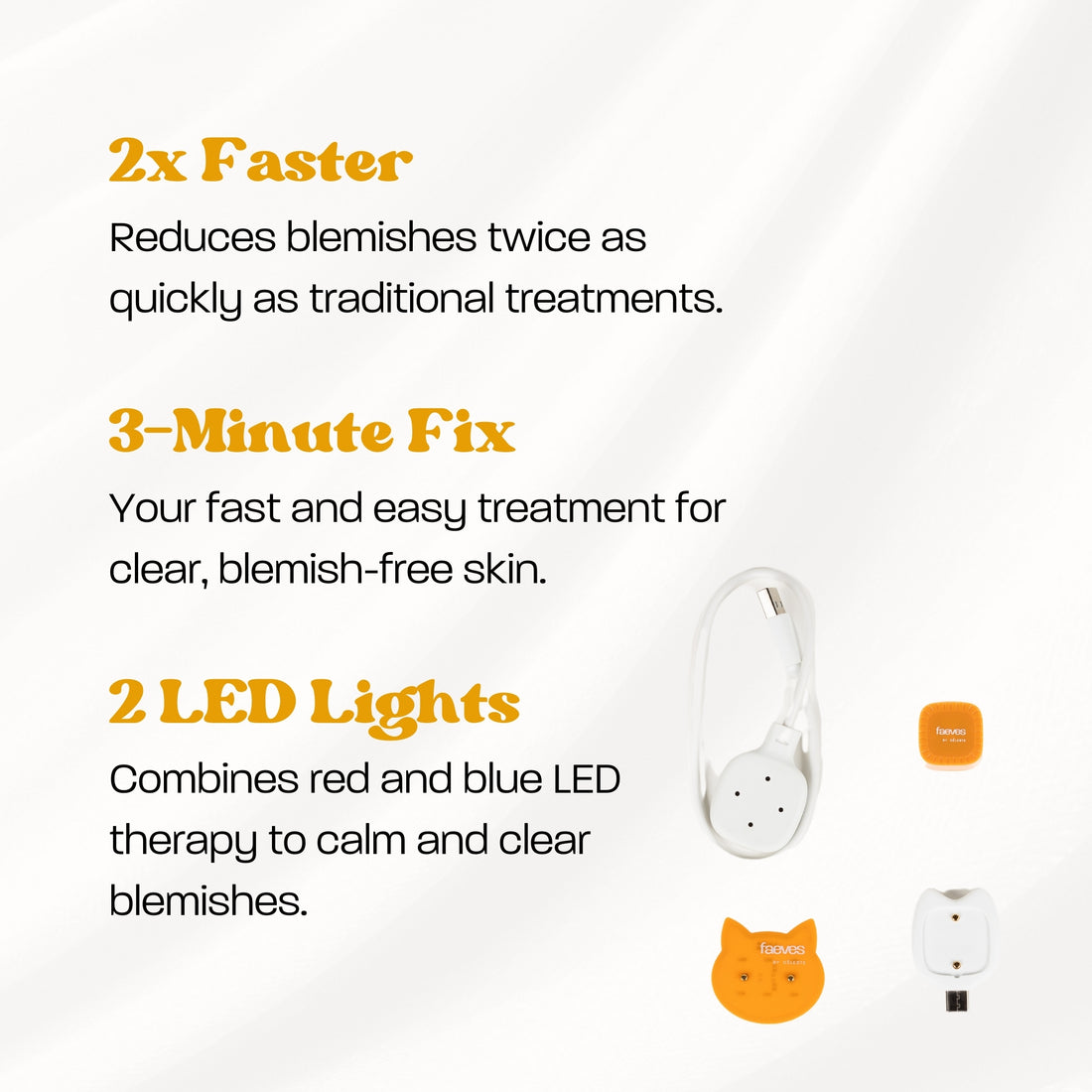 Faeves by Céleste | Clarifying LED Patch - Targeted LED Light Therapy